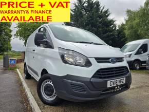 FORD TRANSIT CUSTOM 2018 (18) at DM Vans Great Missenden
