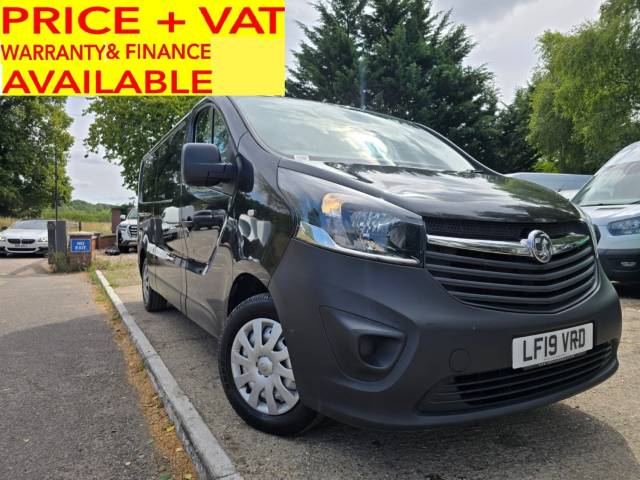 Vauxhall Vivaro 2900 1.6CDTI 120PS L2 LWB (AIRCON) PANEL VAN Diesel Black