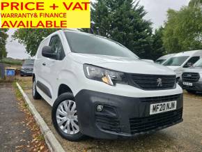 PEUGEOT PARTNER 2020 (20) at DM Vans Great Missenden