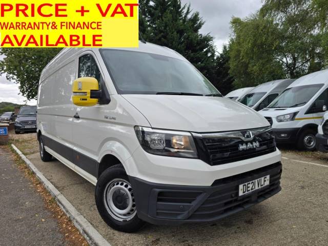 Man Tge 2.0 3140d Auto FWD LWB AUTOMATIC PANEL VAN Diesel White