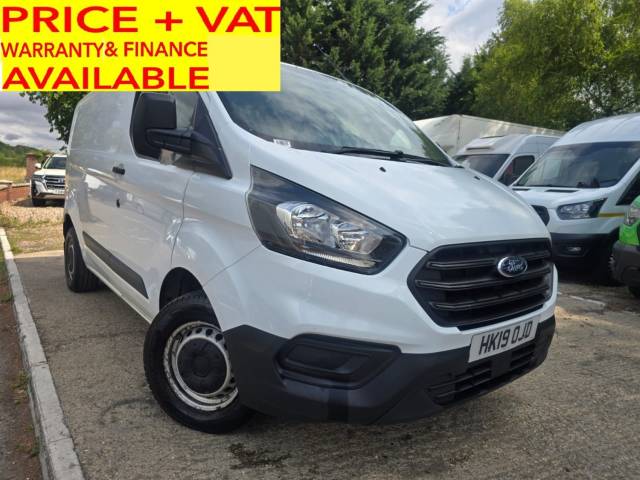 Ford Transit Custom 2.0 300 EcoBlue L1 SWB EU6 **ONLY 76,000 MILES** PANEL VAN Diesel White