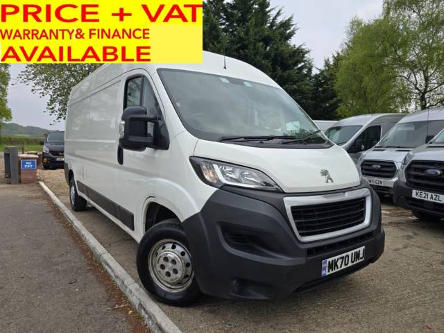 Peugeot Boxer 2.2 BlueHDi H2 Professional Van 140ps PANEL VAN Diesel White
