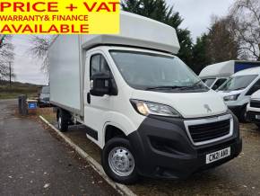 PEUGEOT BOXER 2021 (21) at DM Vans Great Missenden