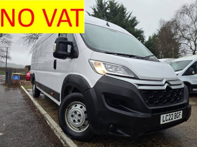 Citroen Relay 2.2 BlueHDi 35 Enterprise L4 XLWB HEAVY (NO VAT) PANEL VAN Diesel White