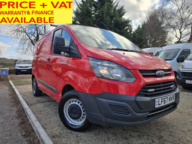 Ford Transit Custom 2.0 TDCi 270 L1 SWB (ROOF RACK) PANEL VAN Diesel Red