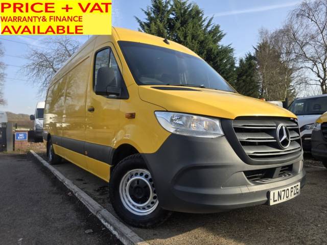 Mercedes-Benz Sprinter 2.1 314 CDI Progressive RWD L3 LWB (AIRCON) PANEL VAN Diesel Yellow