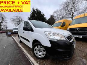 PEUGEOT PARTNER at DM Vans Great Missenden