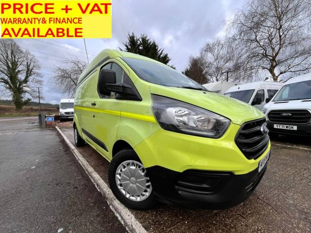 Ford Transit Custom 2.0 340 L2 H2 LWB HIGH ROOF PANEL VAN Diesel Green