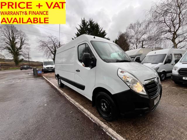 Vauxhall Movano 2.3 CDTI L2 H2 MWB Van 130ps PANEL VAN Diesel White