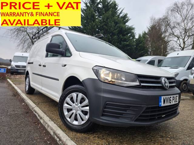 Volkswagen Caddy Maxi 2.0 TDI C20 BlueMotion Tech Startline LWB Euro 6 PANEL VAN Diesel White