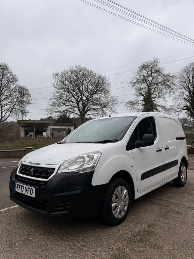 2017 Peugeot Partner 850 S 1.6 BlueHDi 100 Van (NO VAT)