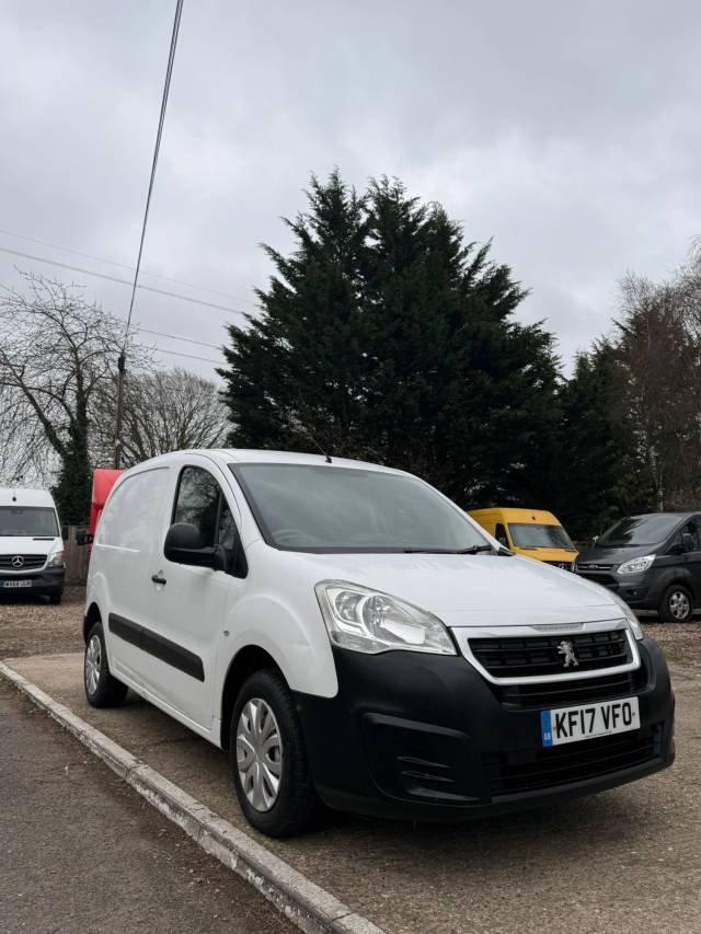 2017 Peugeot Partner 850 S 1.6 BlueHDi 100 Van (NO VAT)
