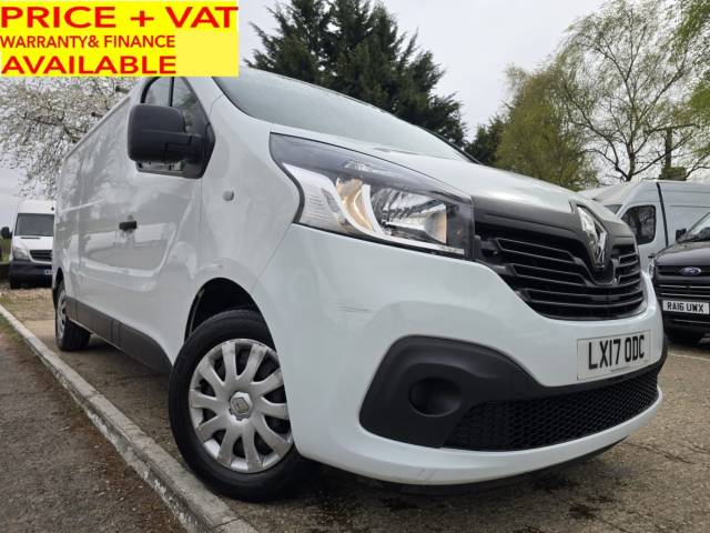 Renault Trafic 1.6 dCi ENERGY 29 Business+ LWB (LOW MILEAGE) PANEL VAN Diesel White