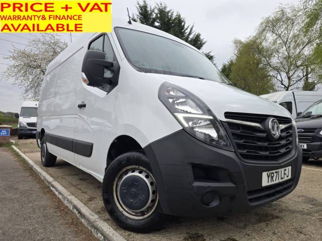 Vauxhall Movano 2.3 CDTi 3500 BiTurbo Edition FWD L2 H2 MWB PANEL VAN Diesel White