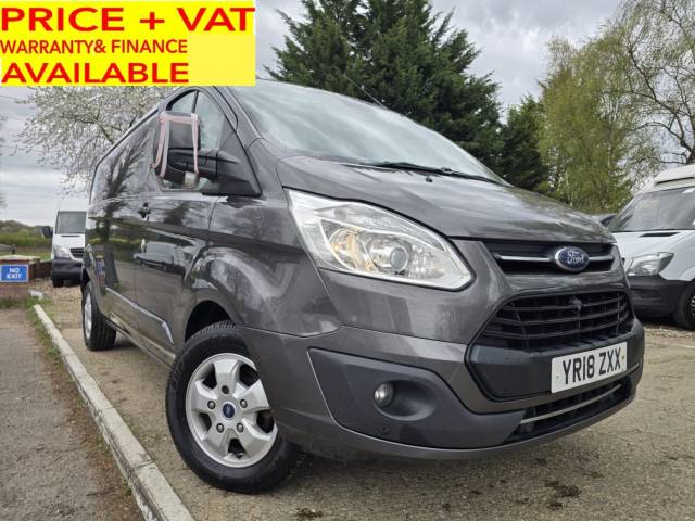 Ford Transit Custom 2.0 TDCi 290 Limited L2 LWB PANEL VAN Diesel Grey