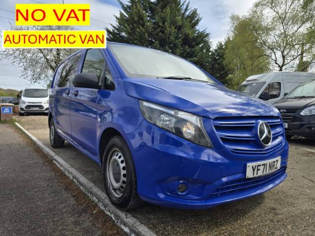 Mercedes-Benz Vito 2.0 114 CDI Progressive Crew Van G-Tronic RWD (NO VAT) PANEL VAN Diesel Blue
