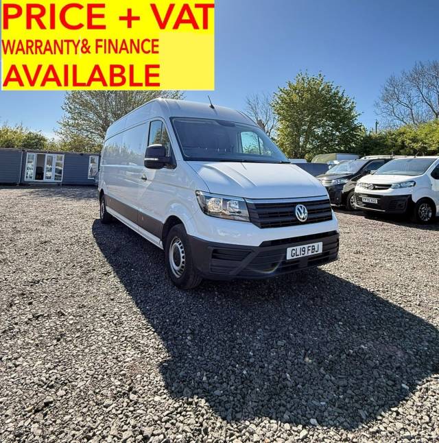Volkswagen Crafter 2.0 TDI CR35 Trendline FWD LWB High Roof EU6 PANEL VAN Diesel White
