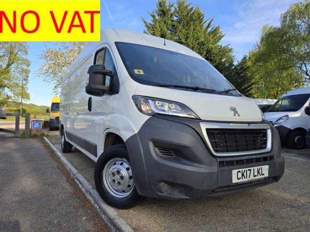 2017 Peugeot Boxer 2.0 BlueHDi 335 Professional L3 H2 LWB (NO VAT)