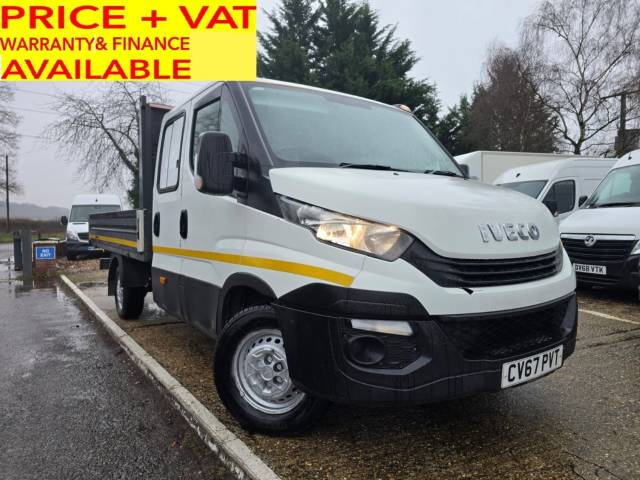 Iveco Daily 2.3 TD 12V 35S 4100 RWD L3 DROPSIDE LWB CHASSIS CAB Diesel White
