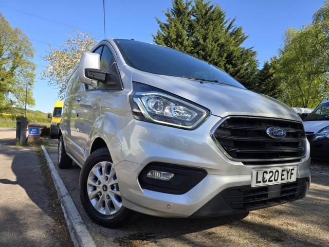 Ford Transit Custom 2.0 300 EcoBlue Limited L1 H1 170PS (1 OWNER) PANEL VAN Diesel Silver