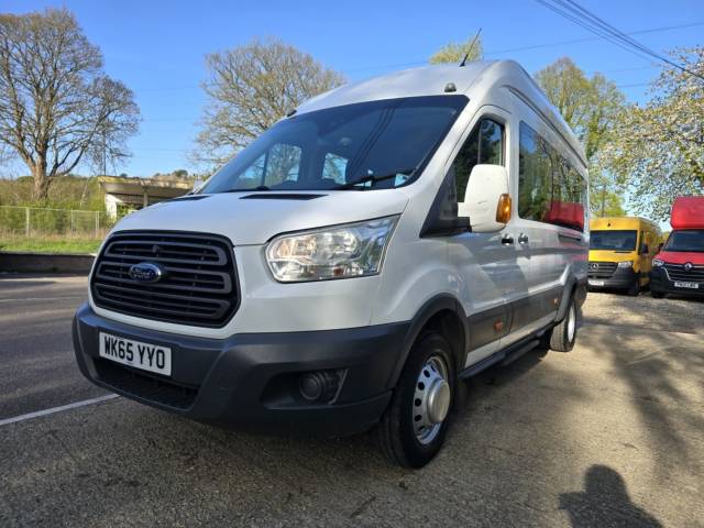 2015 Ford Transit 2.2 TDCi 460 HDT Minibus L4 XLWB 17 SEATER SEATS (ULEZ FREE)