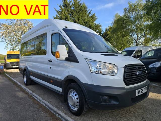 2015 Ford Transit 2.2 TDCi 460 HDT Minibus L4 XLWB 17 SEATER SEATS (ULEZ FREE)