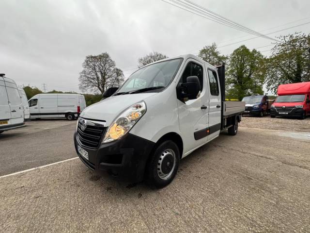 2018 Vauxhall Movano 2.3 CDTI H1 Crew Cab Dropside **ONLY 33,000 MILES**