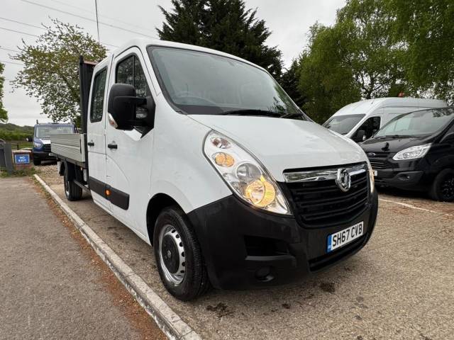 2018 Vauxhall Movano 2.3 CDTI H1 Crew Cab Dropside **ONLY 33,000 MILES**