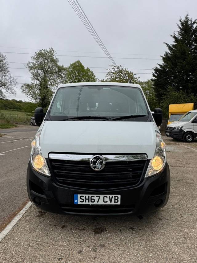 2018 Vauxhall Movano 2.3 CDTI H1 Crew Cab Dropside **ONLY 33,000 MILES**