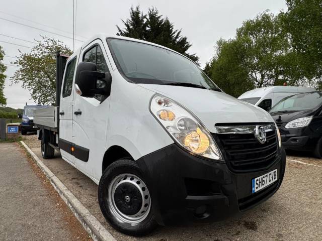 2018 Vauxhall Movano 2.3 CDTI H1 Crew Cab Dropside **ONLY 33,000 MILES**