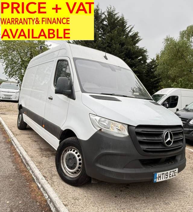 Mercedes-Benz Sprinter 2.1 314 CDI MWB L2 (REV CAMERA) PANEL VAN Diesel White