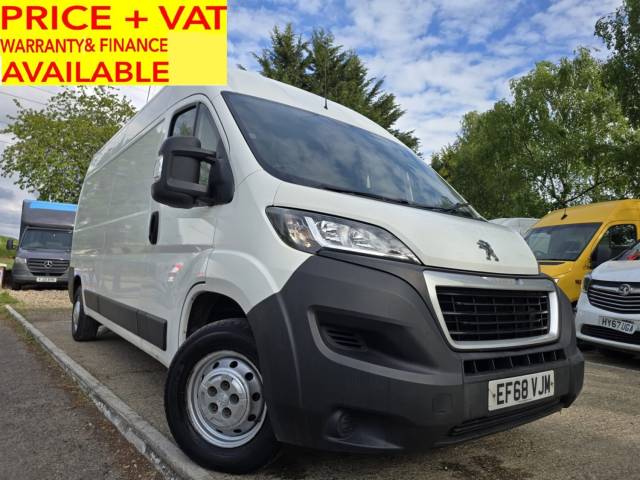 Peugeot Boxer 2.0 BlueHDi 335 Professional L3 H2 LWB PANEL VAN Diesel White