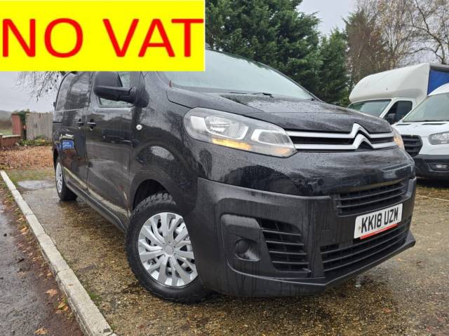 Citroen Dispatch 1000 1.6 BlueHDi 95 Van X PANEL VAN Diesel Black