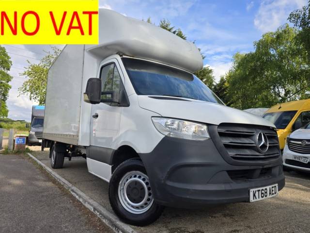 Mercedes-Benz Sprinter 2.1 314 CDI RWD L3 LWB LUTON TAIL LIFT (NO VAT) CHASSIS CAB Diesel White