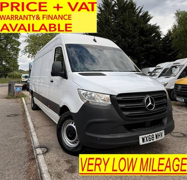 Mercedes-Benz Sprinter 2.1 314 CDI RWD L3 LWB **ONLY 71,000 MILES** PANEL VAN Diesel White