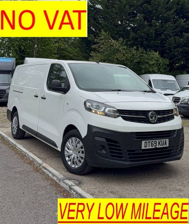 Vauxhall Vivaro 1.5 Turbo D 2900 Edition L2 LWB (NO VAT) PANEL VAN Diesel White