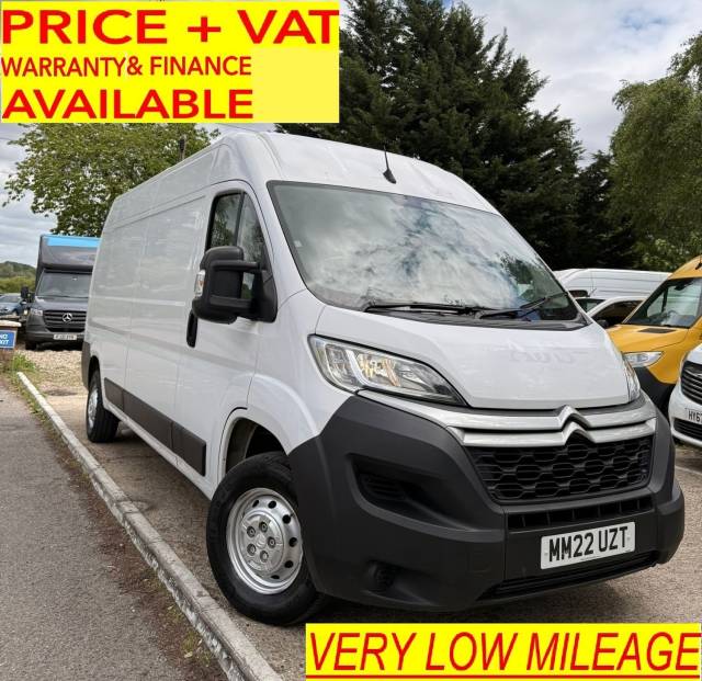 Citroen Relay 2.2 BlueHDi 35 Enterprise L3 LWB **ONLY 44,000 MILES** PANEL VAN Diesel White