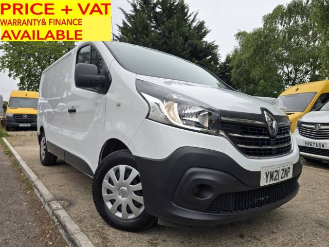 Renault Trafic 2.0 dCi ENERGY 28 Business+ SWB (LOW MILEAGE) PANEL VAN Diesel White