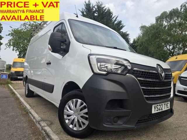 Renault Master 2.3 dCi 33 Business+ FWD MWB PANEL VAN Diesel White