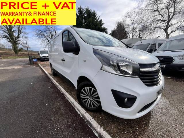 Vauxhall Vivaro 1.6 CDTi 2900 Sportive L2 LWB EU6 PANEL VAN Diesel White