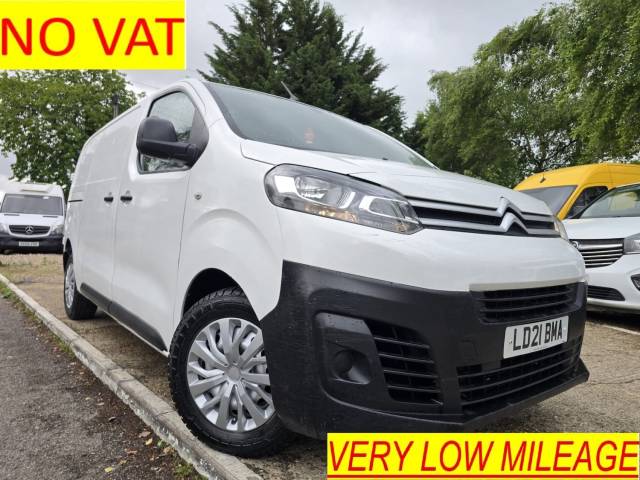 Citroen Dispatch 2.0 BlueHDi 1400 Enterprise M **LOW MILES** (NO VAT) PANEL VAN Diesel White
