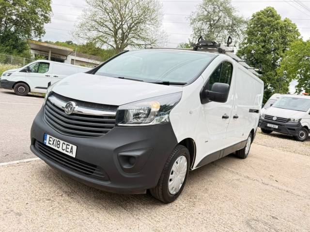 2018 Vauxhall Vivaro 1.6 CDTi 2900 BiTurbo ecoTEC LWB **ONLY 44,000 MILES**