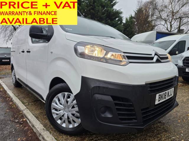 Citroen Dispatch 1000 1.6 BlueHDi 115 Van Enterprise PANEL VAN Diesel White