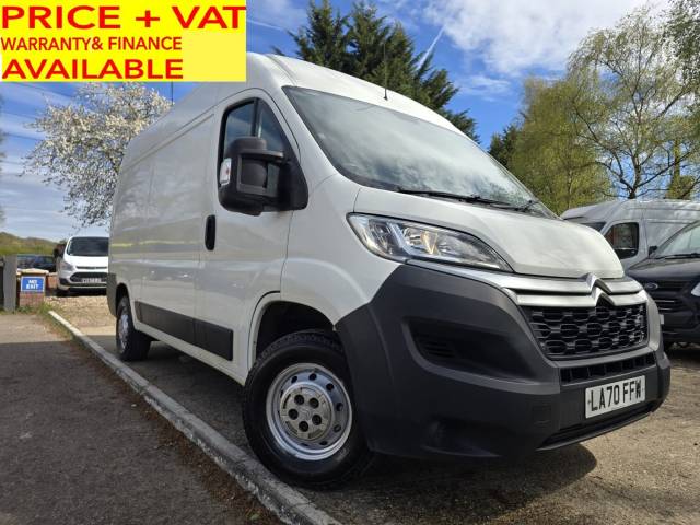 Citroen Relay 2.2 BlueHDi L2 MWB Van 140ps Enterprise PANEL VAN Diesel White