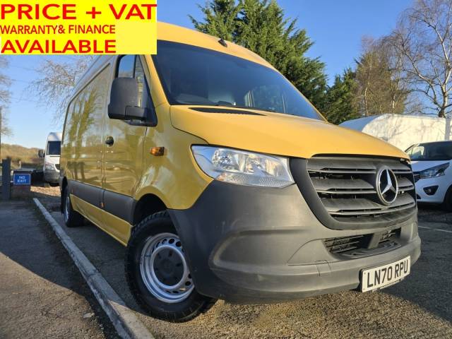 Mercedes-Benz Sprinter 2.1 314 CDI Progressive RWD L2 MWB (AIRCON) PANEL VAN Diesel Yellow
