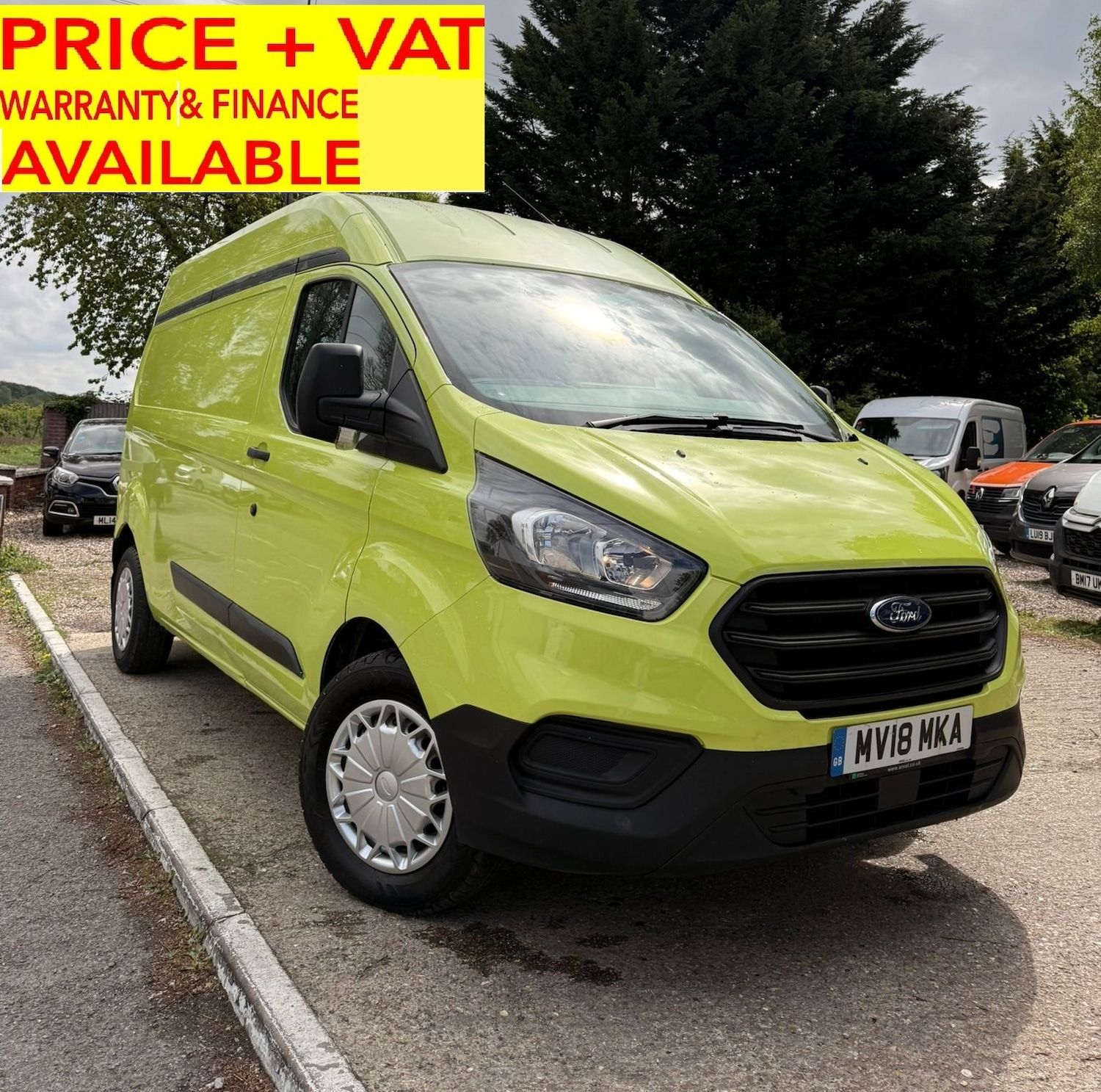 2018 Ford Transit Custom