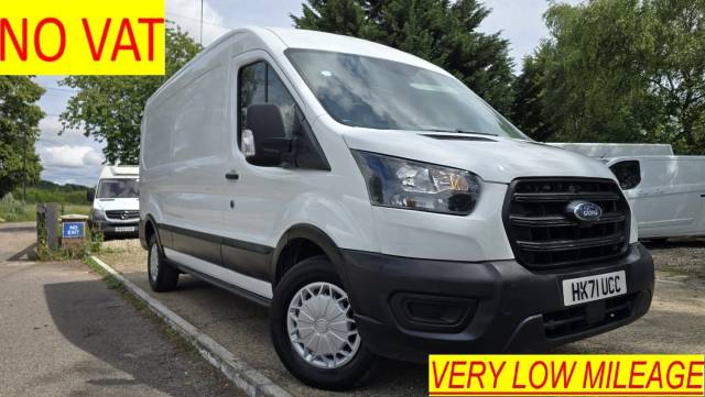 Ford Transit 2.0 350 EcoBlue L3 H2 LWB **ONLY 34,000 MILES** NO VAT PANEL VAN Diesel White