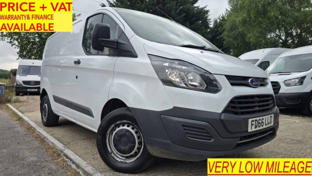 Ford Transit Custom 2.0 TDCi 290 SWB **ONLY 43,000 MILES** PANEL VAN Diesel White