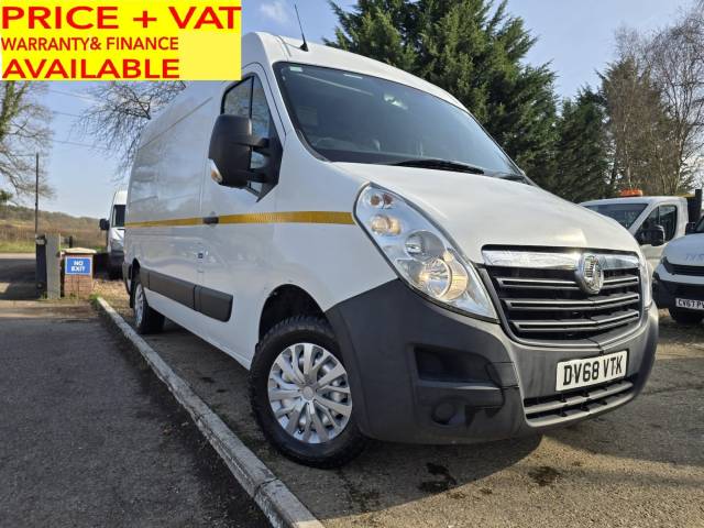 Vauxhall Movano 2.3 CDTi 3500 FWD L2 H2 MWB PANEL VAN Diesel White