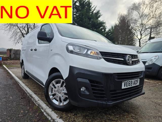 Vauxhall Vivaro 1.5 Turbo D 2900 Dynamic L2 LWB (NO VAT) PANEL VAN Diesel White